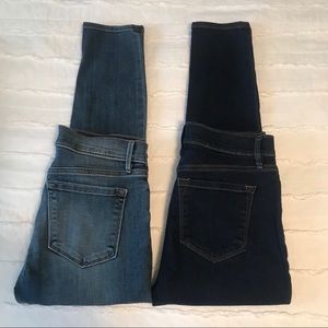 Ann Taylor The Loft High rise Skinny Ankle Jeans